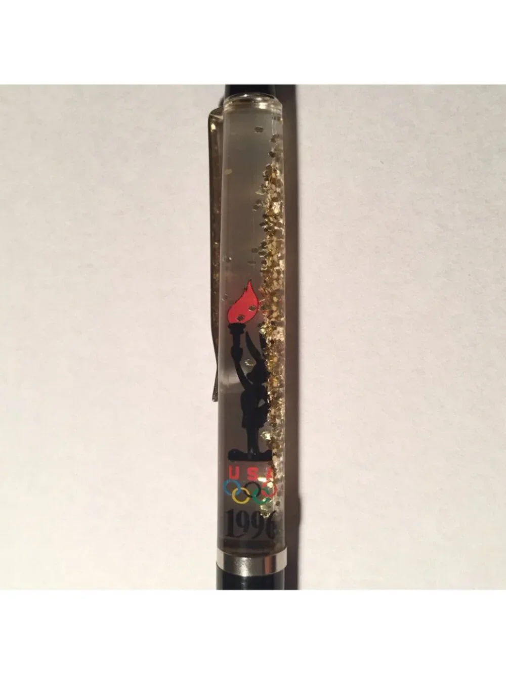 Warner Bros Looney Tunes Bugs Bunny Floaty Pen Atlanta Olympics USA 1996 Torch